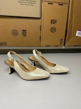 Vionic Perris heels - tan - size 6